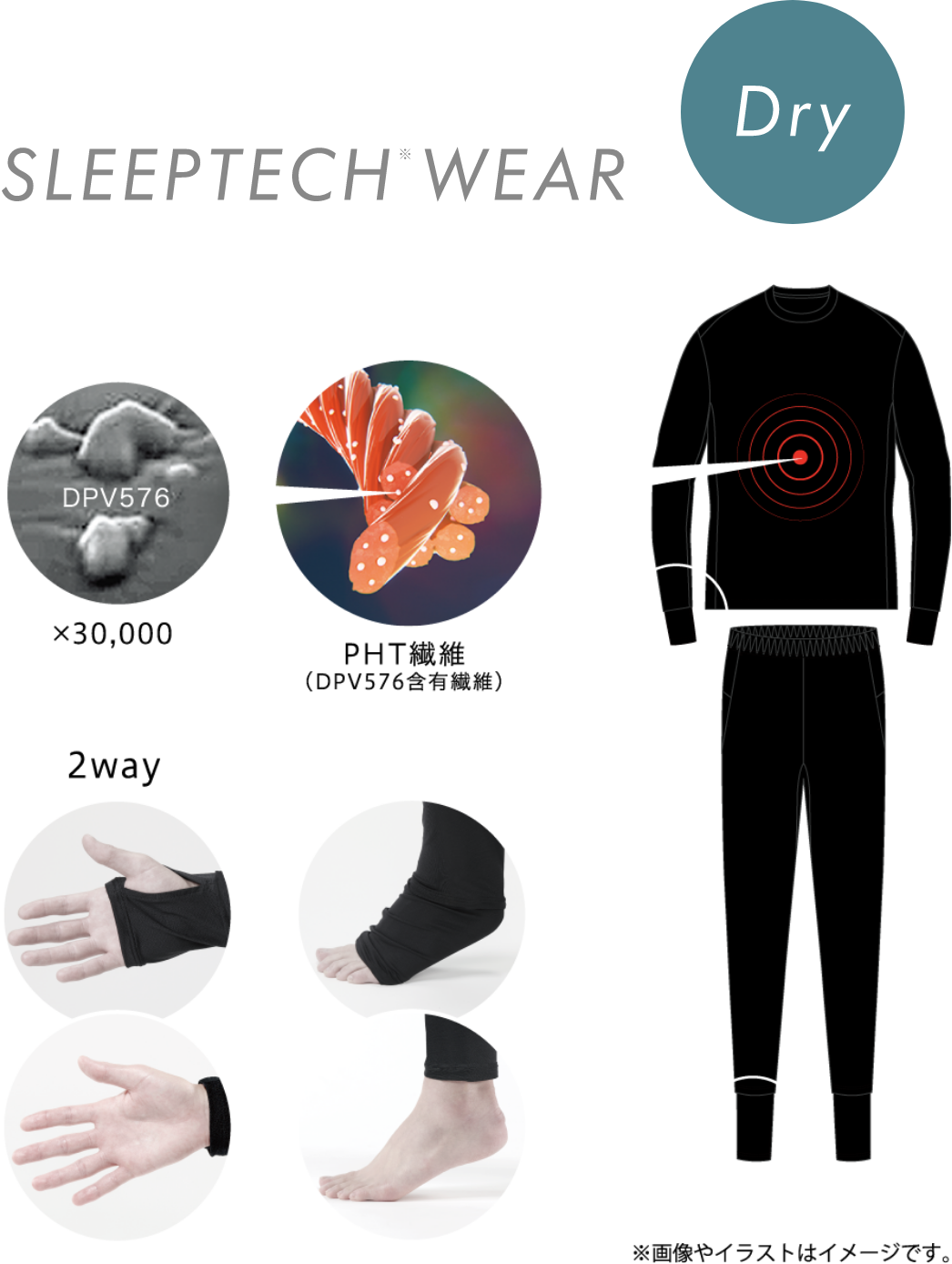 SLEEPTECH※ WEAR Dry